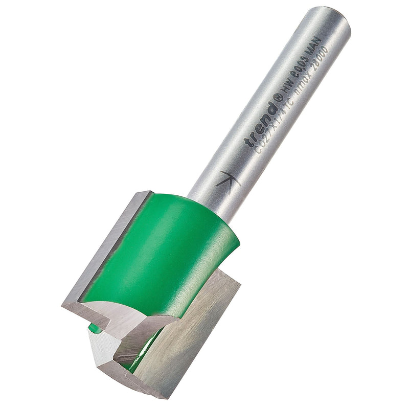 C027X1/4TC - Two Flute Cutter 17.5mm diameter