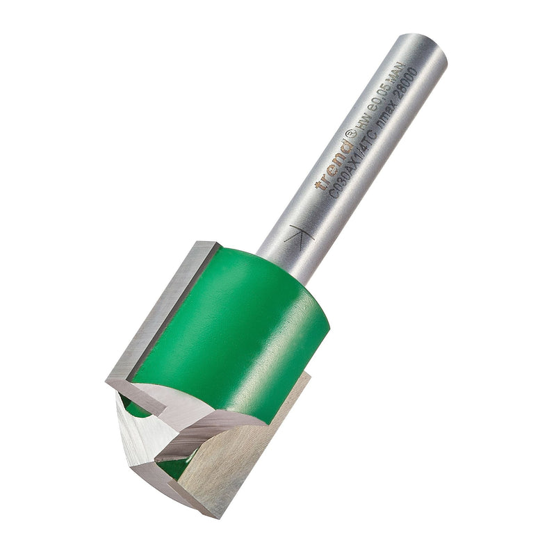 C030AX1/4TC - Two Flute Cutter 20.0mm diameter