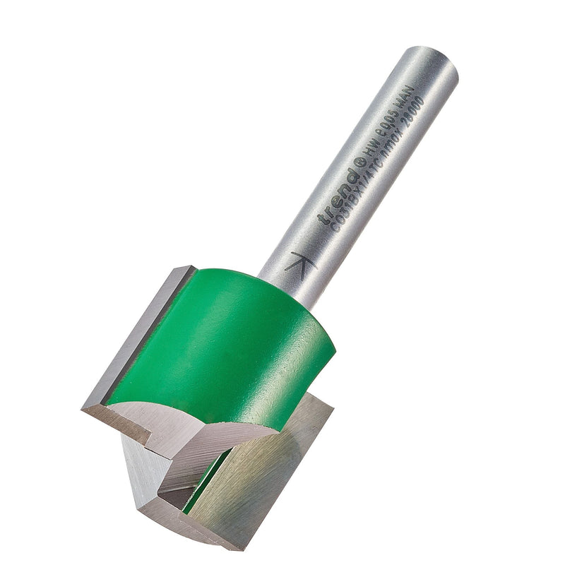 C031BX1/4TC - Two flute cutter 21mm diameter