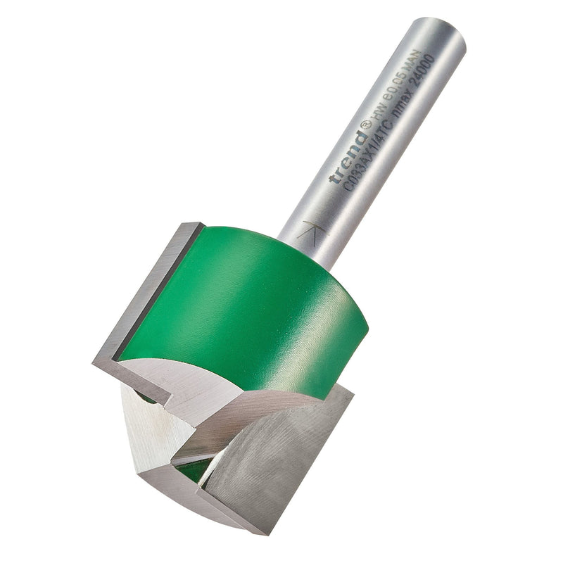 C033AX1/4TC - Two flute cutter 25mm diameter