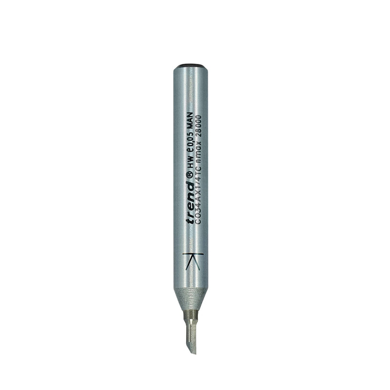 C034AX1/4TC - Single Flute 2.0mm diameter