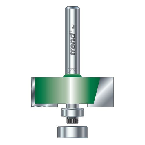 C040X1/4TC - Self guided rebater 35mm diameter x 12.7mm cut