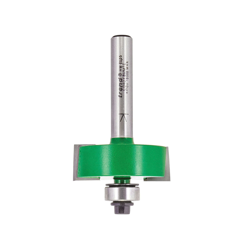 C040X8MMTC - Self guided rebater 35mm diameter x 12.7mm cut