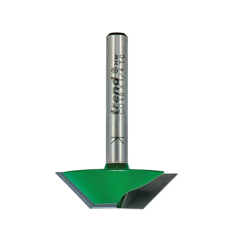 C048X1/4TC - Chamfer angle= 45 degrees