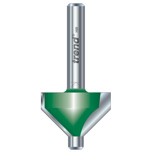 C049AX1/4TC - Pin guided chamfer bevel cutter 45 degrees