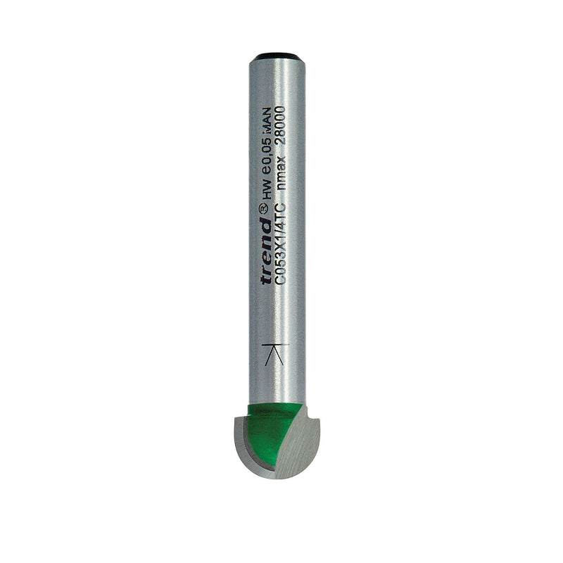 C053X1/4TC - Radius 4.8mm radius x 9.5mm diameter