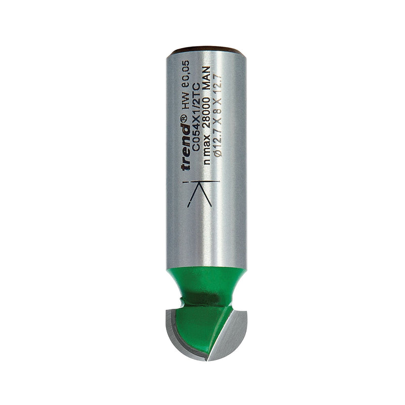 C054X1/2TC - Cove radius 6.35mm x 7.9mm cut