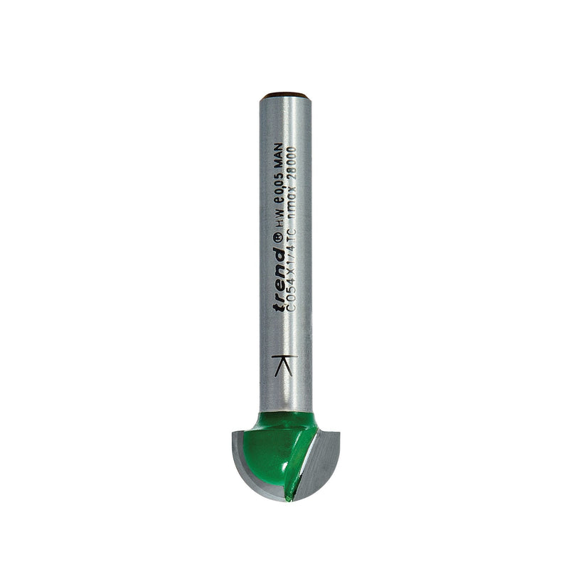 C054X1/4TC - Radius 6.3mm radius x 12.7mm diameter