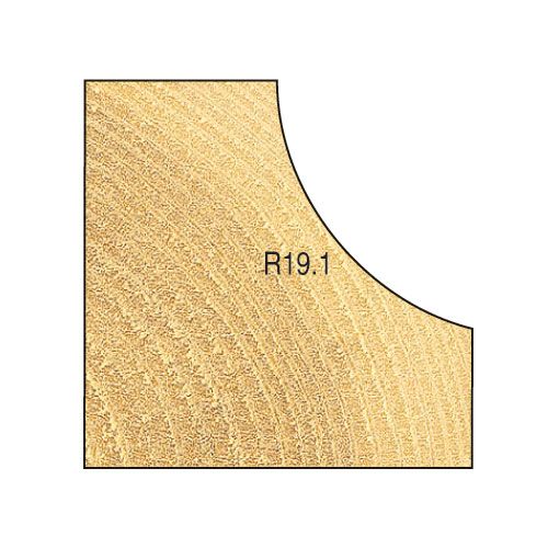 C063BX1/2TC - Self guided radius 19.1mm