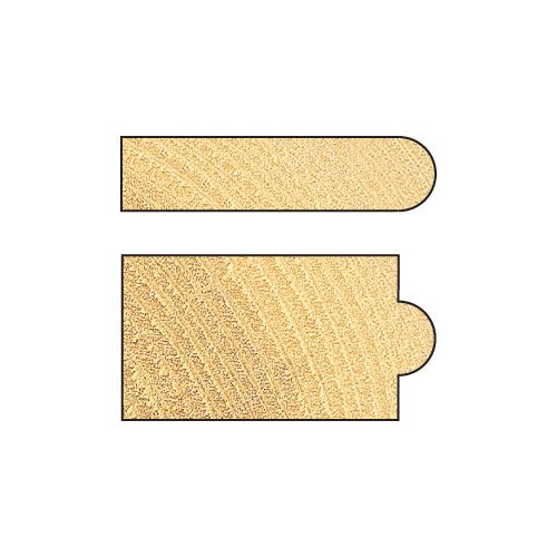 C068X1/4TC - Staff bead 2.8mm radius