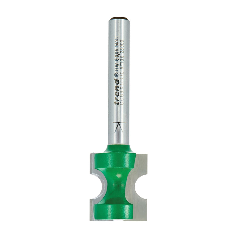 C069X1/4TC - Staff bead 3.6mm radius