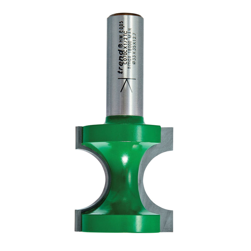 C070CX1/2TC - Staff bead 10mm radius
