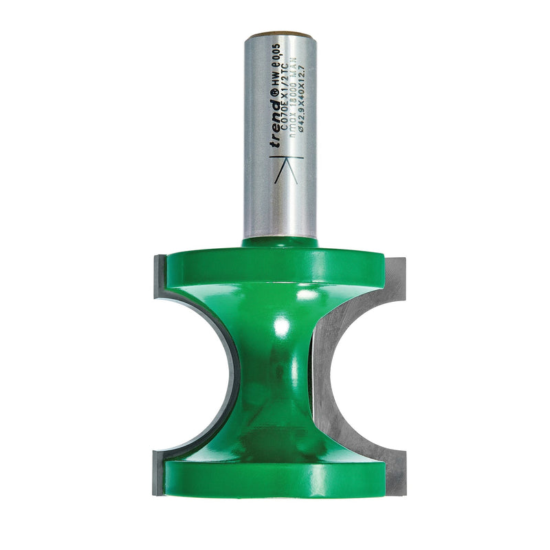 C070EX1/2TC - Staff bead 12.7mm radius