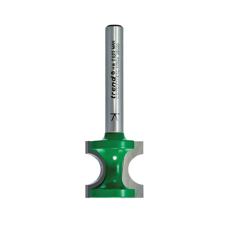 C070X1/4TC - Staff bead 5.2mm radius