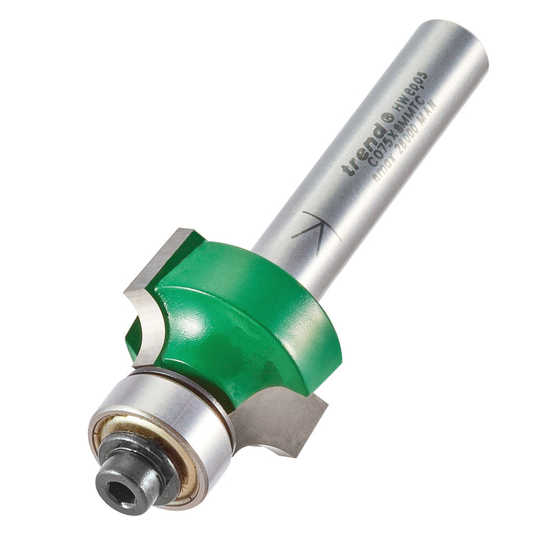 C075X8MMTC - Rounding over 4.8mm radius x 12.7mm cut