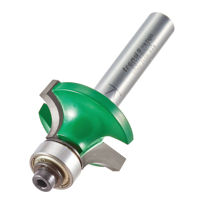 C077X8MMTC - Rounding over 7.9mm radius x 12.7mm cut