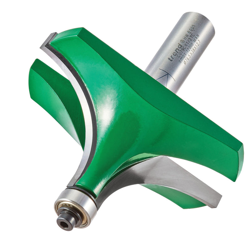 C079CX1/2TC - Bearing guided round over ovolo 31.8mm radius