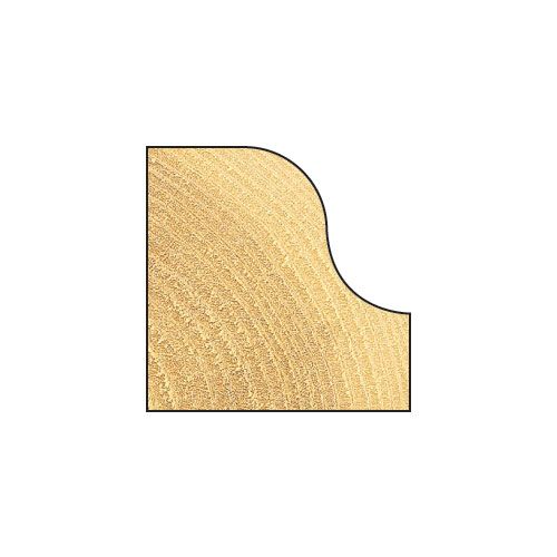 C087X1/4TC - Roman ogee 6.3mm radius x 22.2mm cut