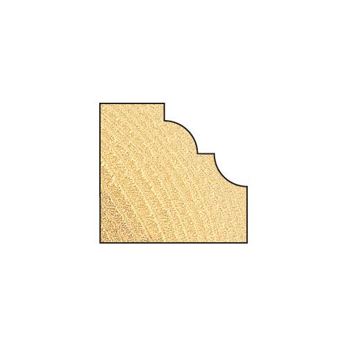 C090X1/4TC - Classic ogee 4mm radius