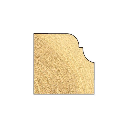 C090X1/4TC - Classic ogee 4mm radius