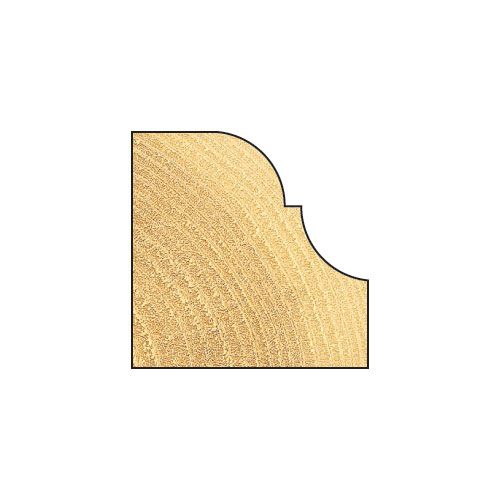 C091X1/4TC - Classic ogee 6.3mm radius