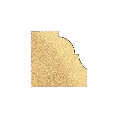 C091X1/4TC - Classic ogee 6.3mm radius