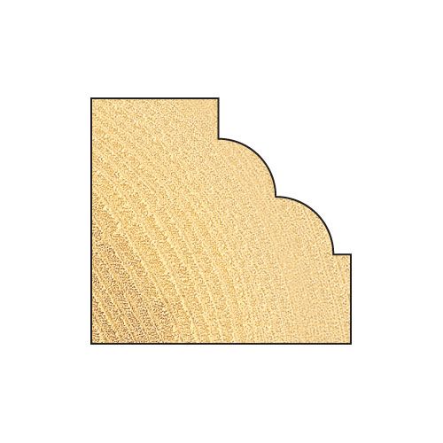 C095X1/4TC - Ovolo 5.5mm radius
