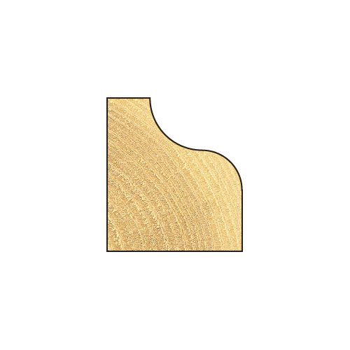 C099X1/4TC - Self guided ogee 6.3mm radius