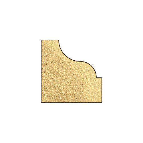 C099X1/4TC - Self guided ogee 6.3mm radius