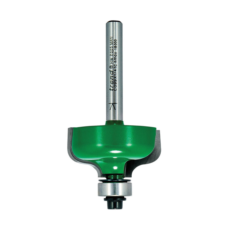 C099X1/4TC - Self guided ogee 6.3mm radius
