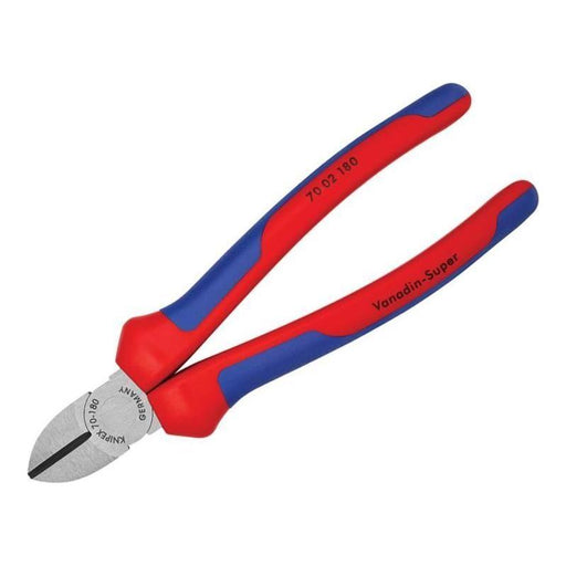 Knipex Diagonal Cutters Multi-Component Grip 180mm Knipex - RockBottom Northampton