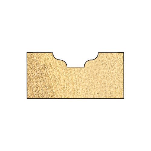 C107X1/4TC - Ogee panel 2mm radius