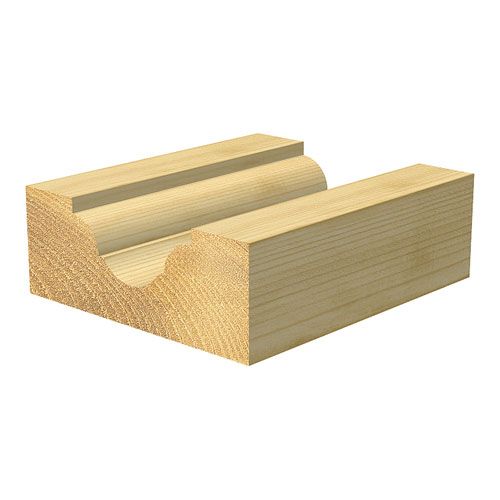 C109X1/4TC - Ogee panel 3.2mm radius