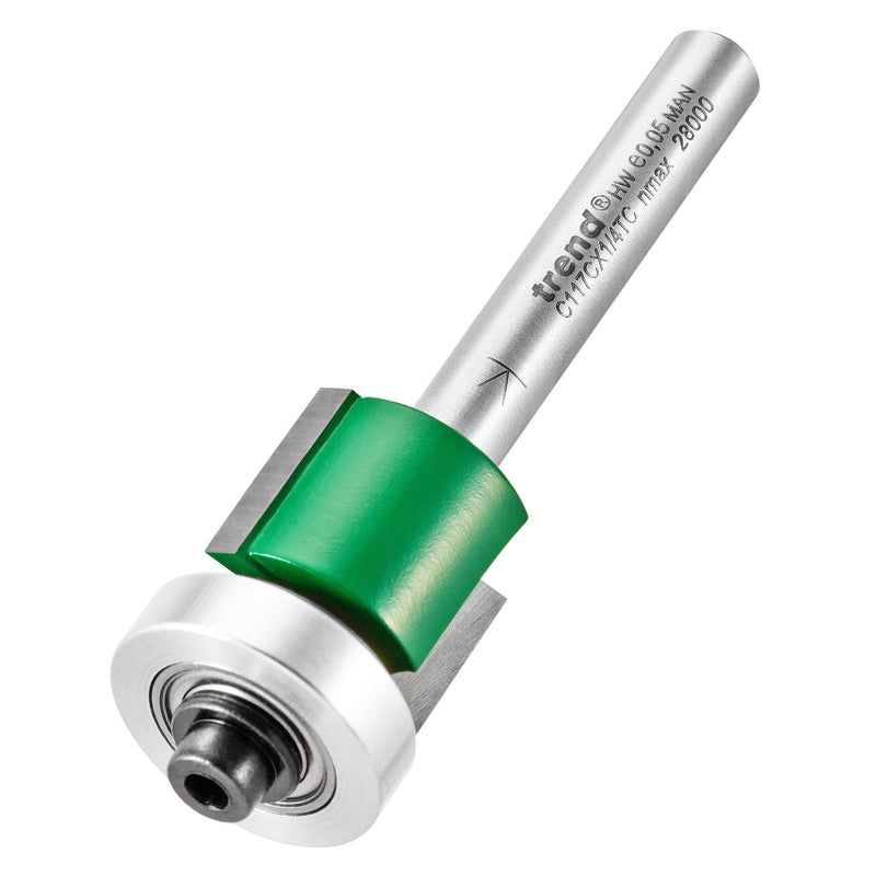 C117CX1/4TC - Guided trimmer 18.2mm diameter