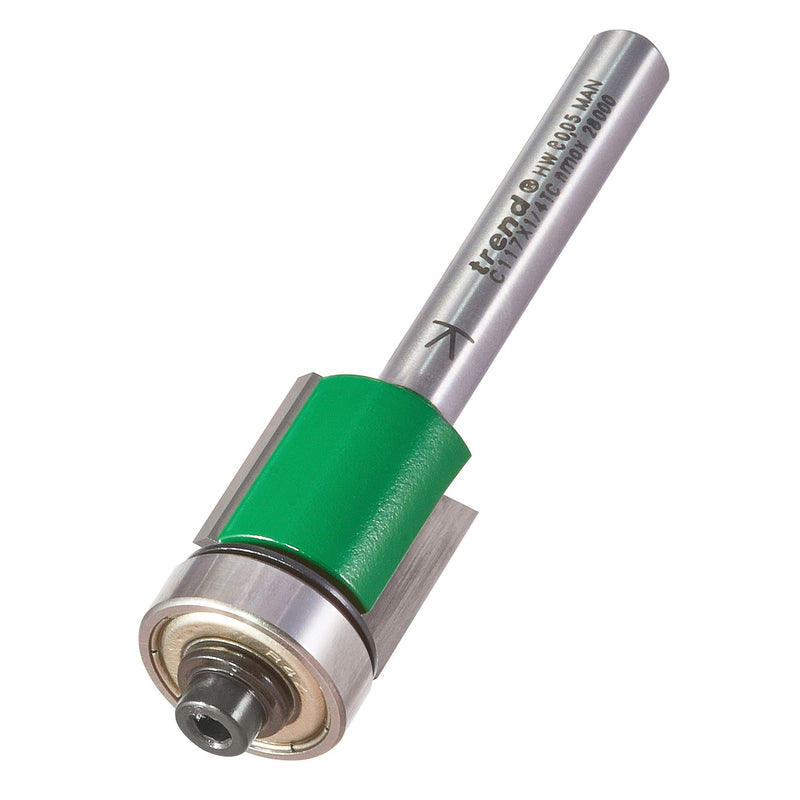 C117X1/4TC - Guided trimmer 15.9mm diameter