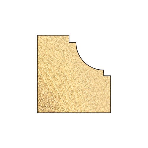C122X1/4TC - Cavetto 7.9mm radius