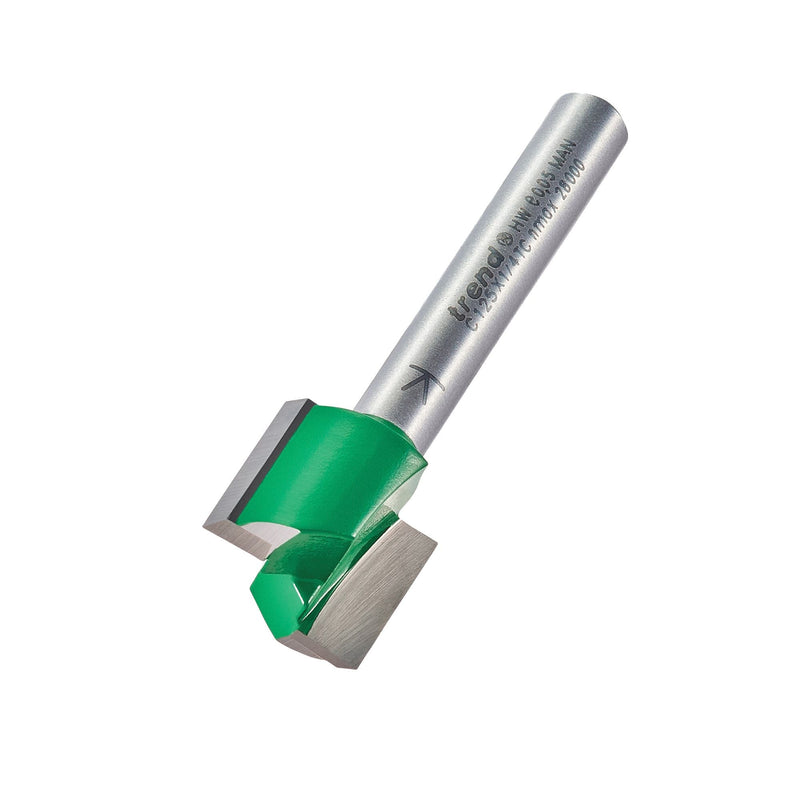 C125X1/4TC - Straight 15.9mm diameter x 12.7mm cut