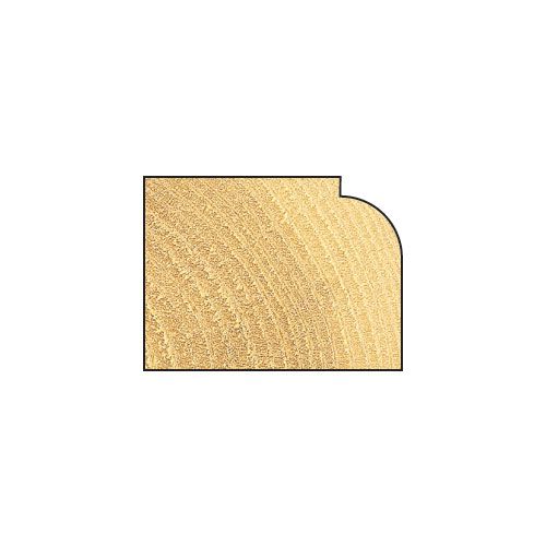 C126X1/4TC - Rounding over 4.8mm radius x 12.7mm cut