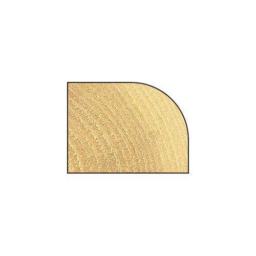 C128X1/4TC - Rounding over 9.5mm radius x 22.2mm cut