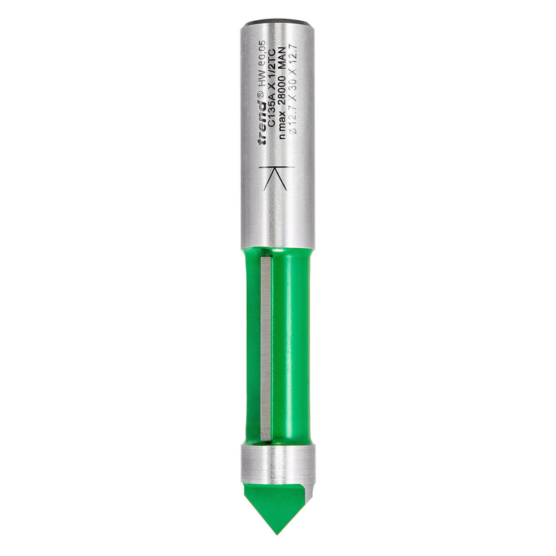 C135AX1/2TC - Pierce trim 12.7mm diameter x 30mm cut