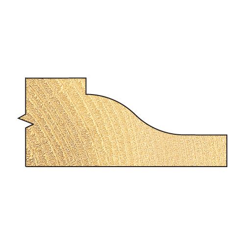 C150X8MMTC - Raised panel 12mm radius x 41mm diameter