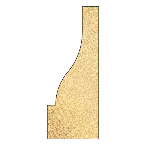 C151X1/4TC - Vertical panel 22mm radius