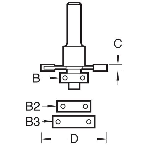 C152X1/2TC - Biscuit jointer set
