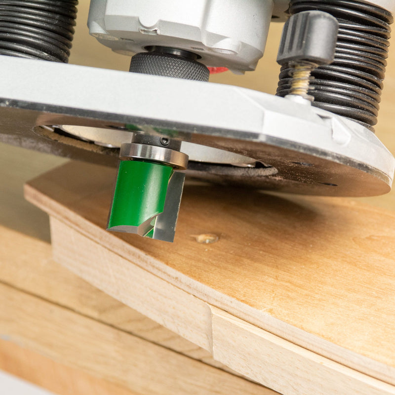 C166BX1/2TC - Trend CraftPro 1/2in  Bearing Guided Profiler 25mm dia x 25mm cut depth