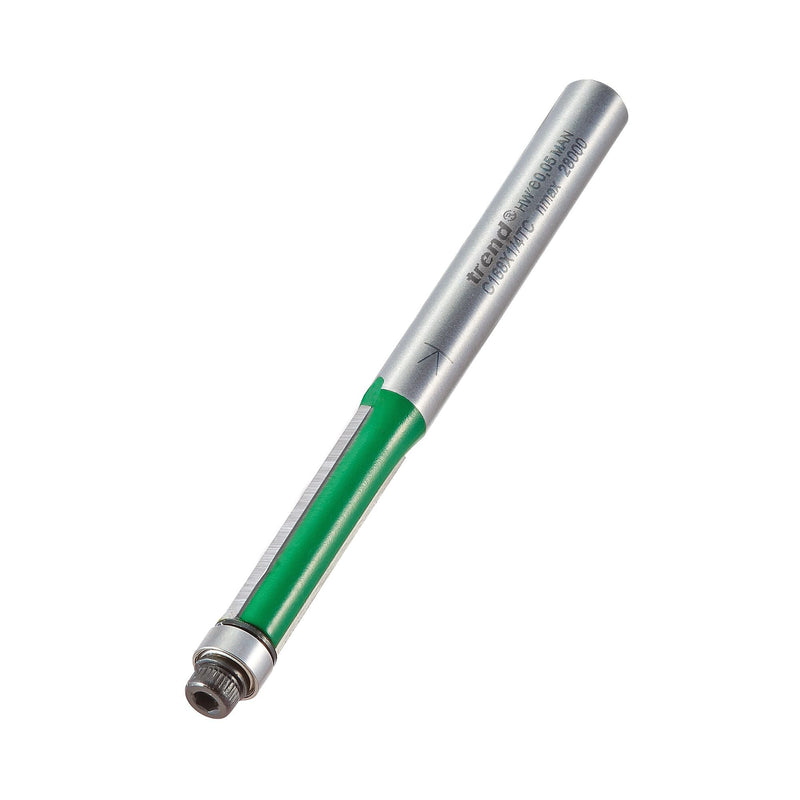 C168X1/4TC - Guided trimmer 6.35mm diameter x 25.4mm