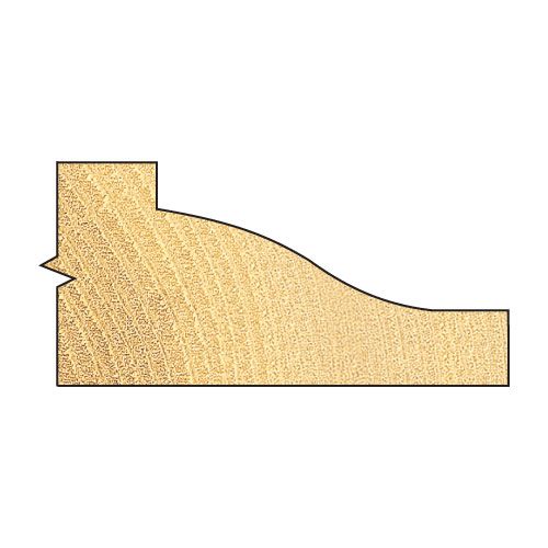 C169X1/2TC - Bearing guided ogee panel 17.5mm radius