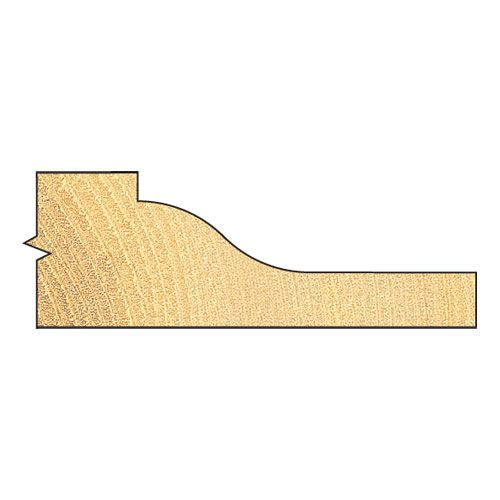 C173X1/2TC - Large panel raiser radius 12mm