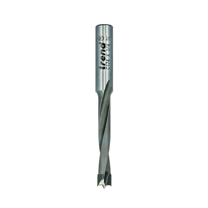 C174X1/4TC - Dowel drill 5mm x 35mm cut