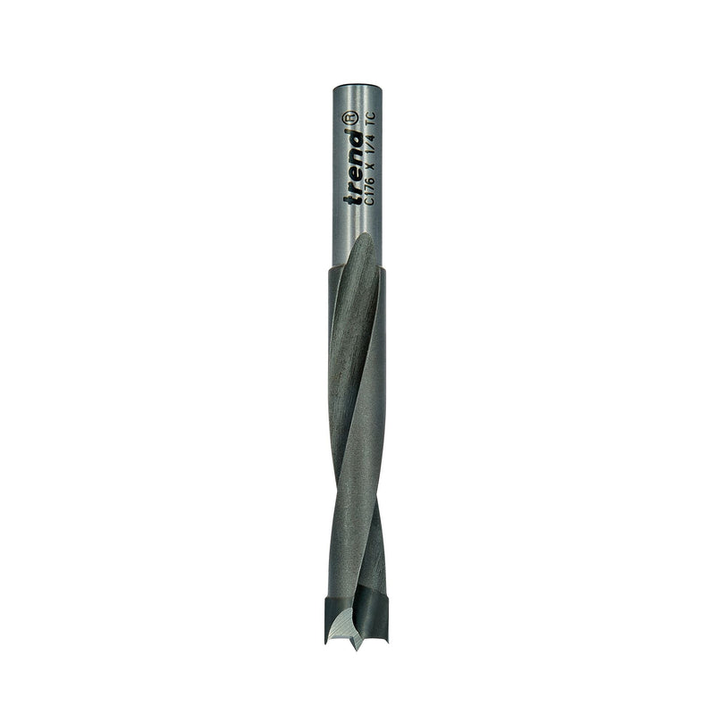 C176X1/4TC - Dowel drill 8mm x 35mm cut