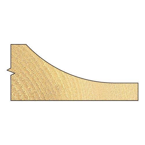 C183X1/2TC - Bearing guided 40mm radius panel raiser